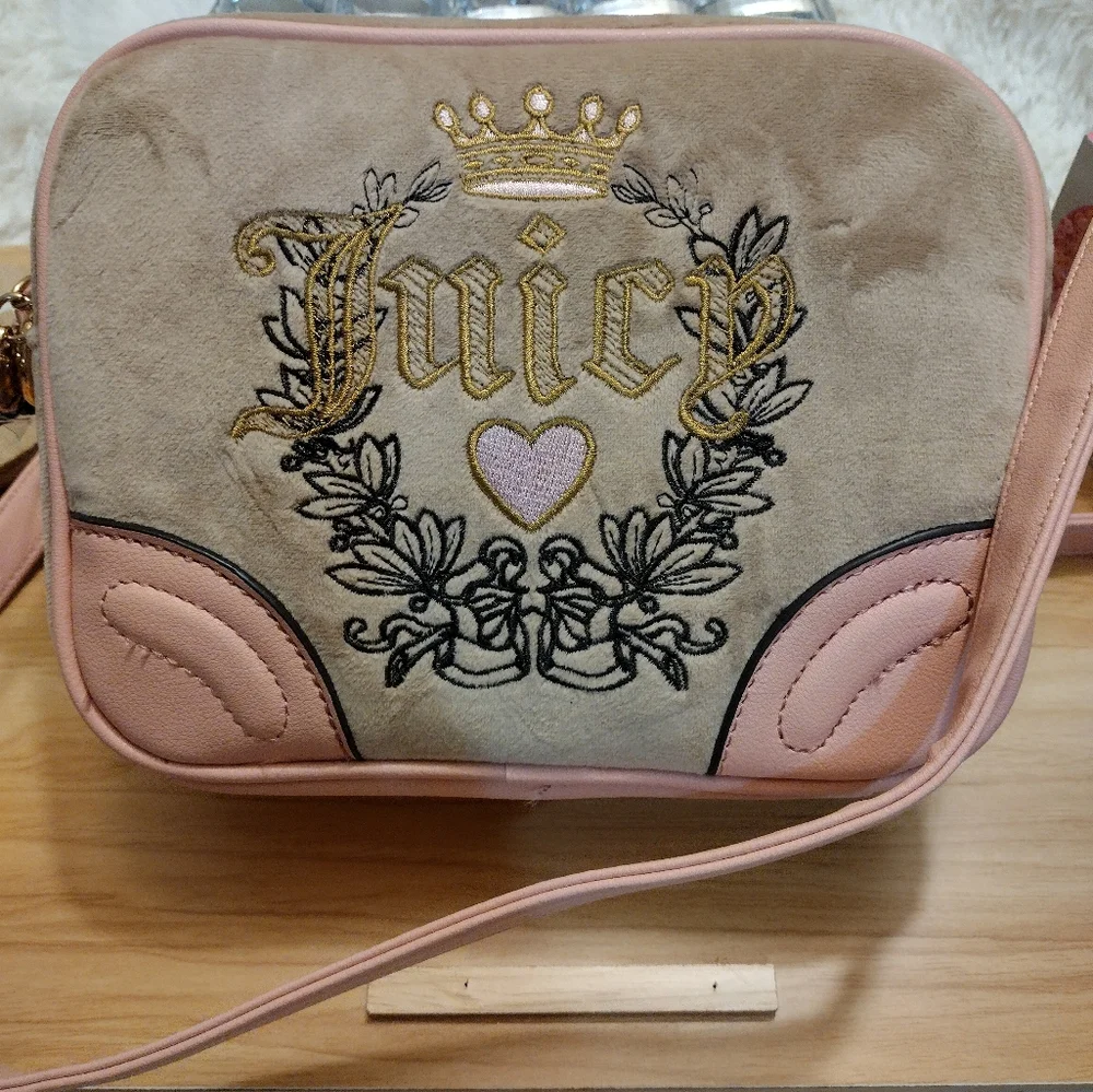 Juicy Couture 👑💎 Cafe Heritage Crossbody Bag 🆕 ✨ - Picture 5 of 10